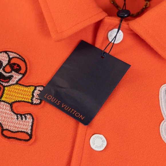 Louis Vuitton Orange Baseball Jacket - Picture 12 of 14